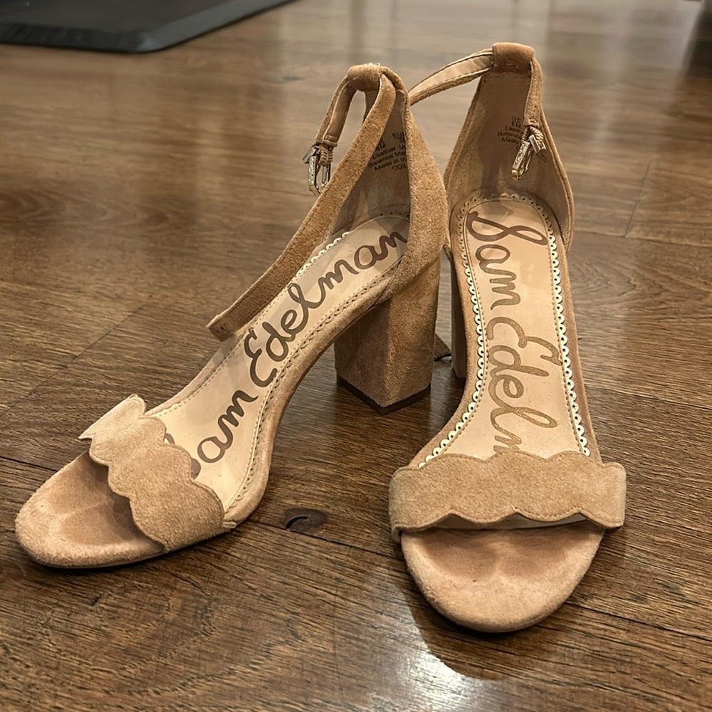 Sam Edelman chunky heel size 6